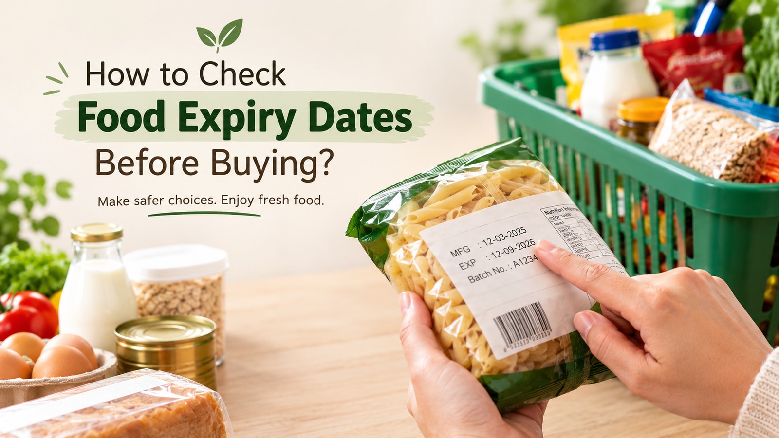 How to Check Food Expiry Dates Before Buying
