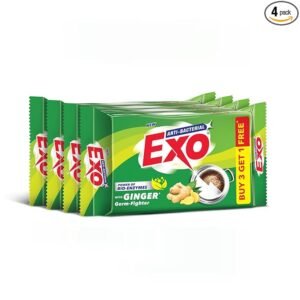 Exo Dishwash Bar, 360gm (90gm X (3 + 1 Bar Free)